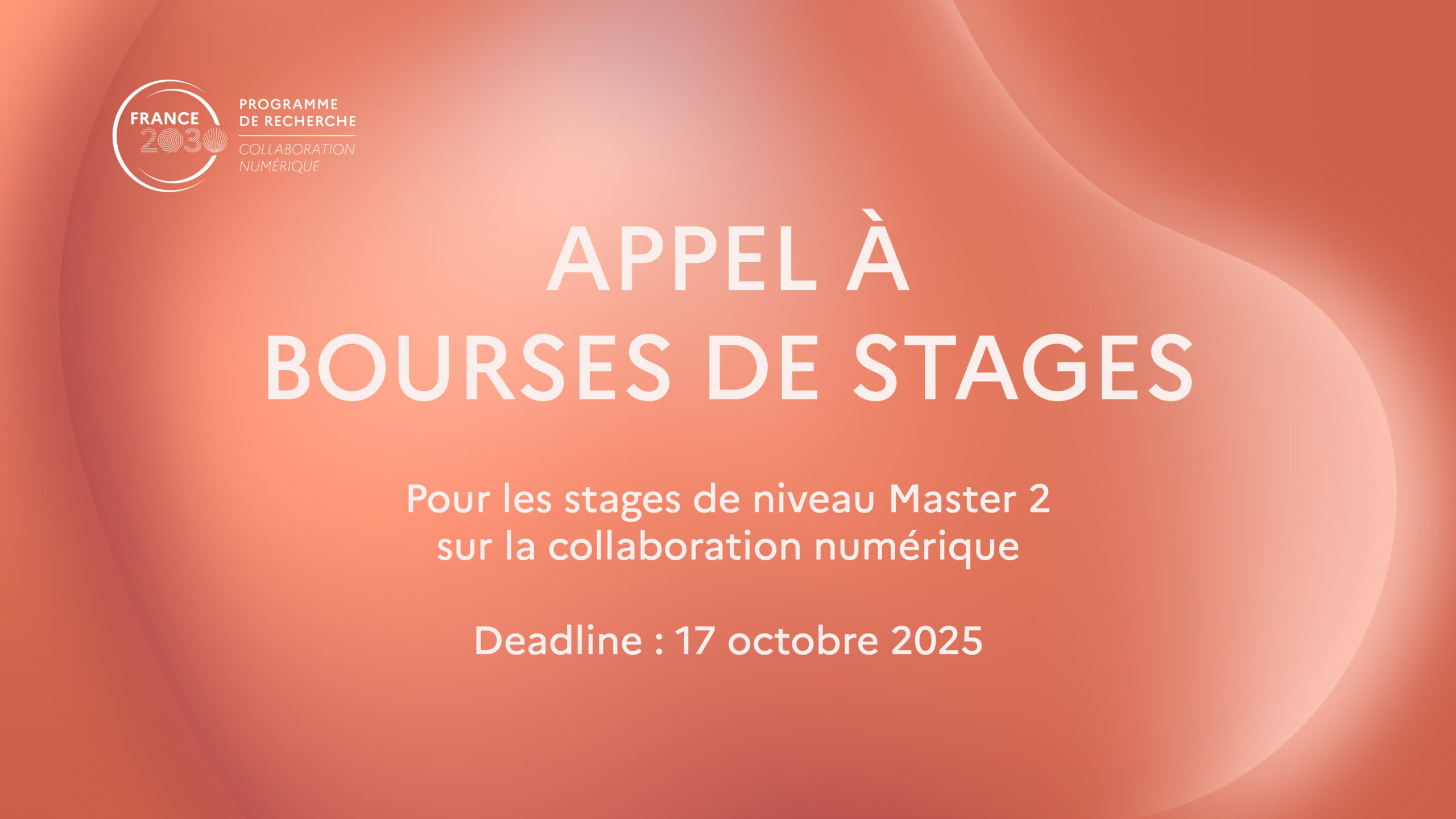 Appel à bourses de stages Master 2 (année 2025-2026)