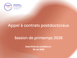 Lire la suite à propos de l’article Appel à contrats postdoctoraux 2026 – PEPR eNSEMBLE