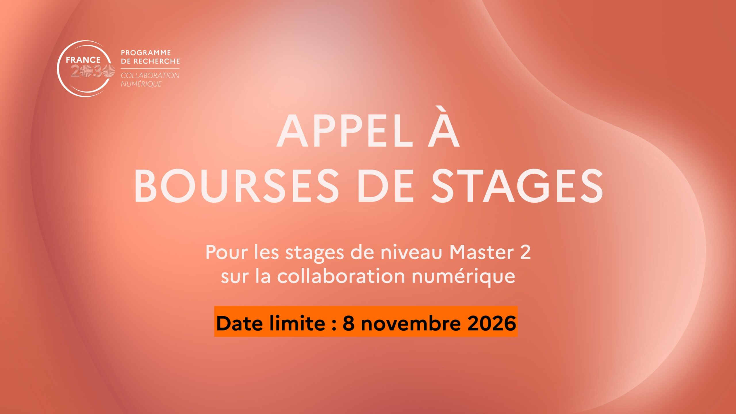 Appel à bourses de stages Master 2 (année 2026-2027)
